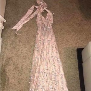 Gorgeous boutique sequin maxi dress NWT